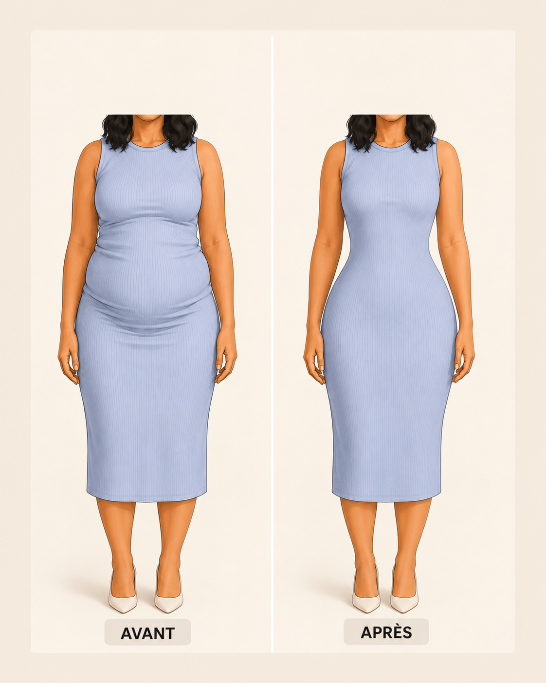 Culotte haute gainante spécial post partum
